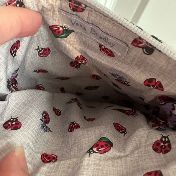 Vera Bradley Lavender Meadow Mini Hipster - Picture 4 of 8